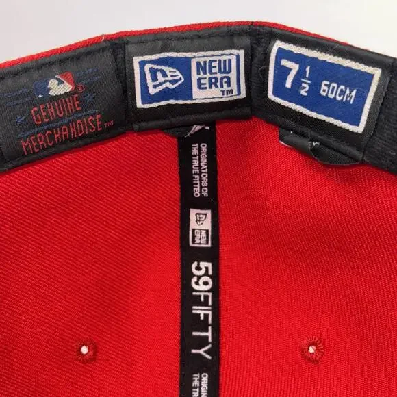 New Era 59fifty Cincinnati Reds Fitted 7 1/2 - Picture 6 of 6
